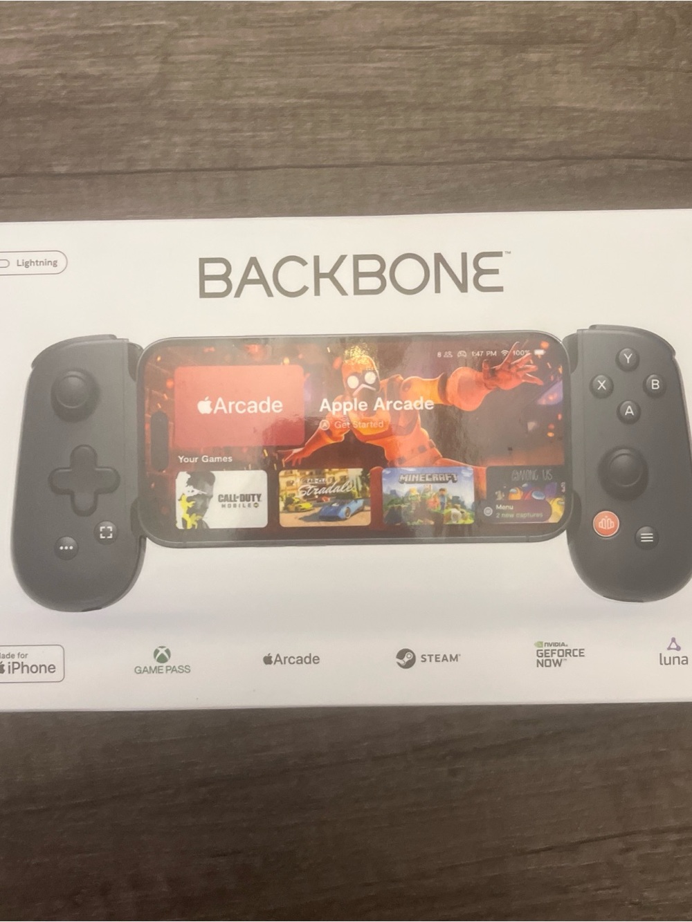 Backbone Mobile Gaming Controller for Xbox and iPhone - Black